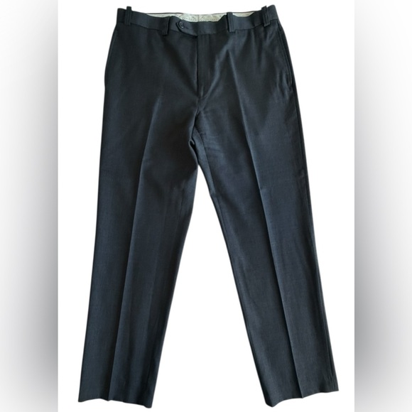 Lauren Ralph Lauren Wool Cashmere Dress Pants P 36W x 32L – Portly Fit – Gray